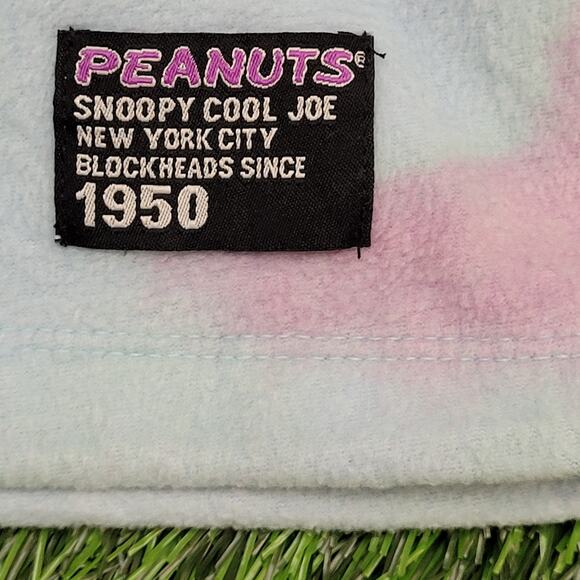 Peanuts 1/4-Zip Fleece Sweater Womens XL 23x21 Crop - Picture 3 of 16